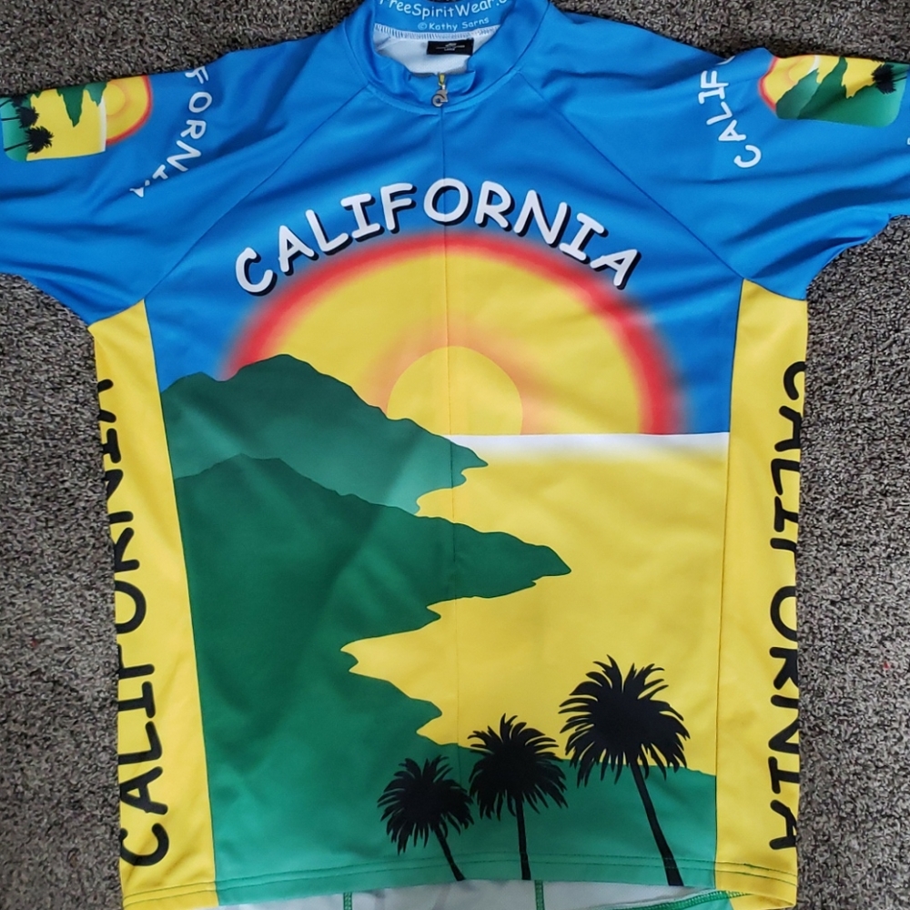 California cycling jersey!